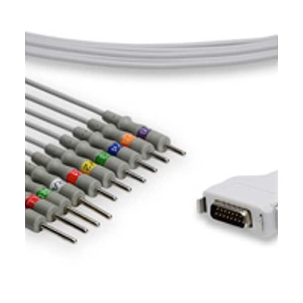 Ilc Replacement for Fukuda Denshi Cp-101ld Direct-connect EKG Cables CP-101LD DIRECT-CONNECT EKG CABLES FUKUDA DENSHI - main